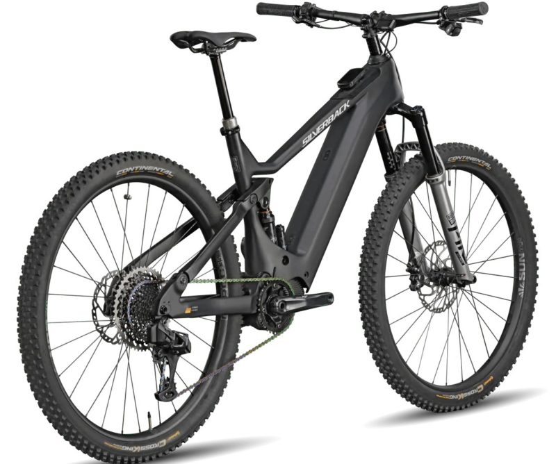 Silverback Bikes S-Electro Pro CF back side