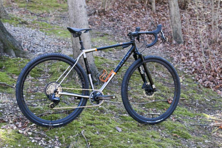 First Look TLab X3S Custom Titanium Gravel Bike Gets a Special BikeRumor Finish Bikerumor