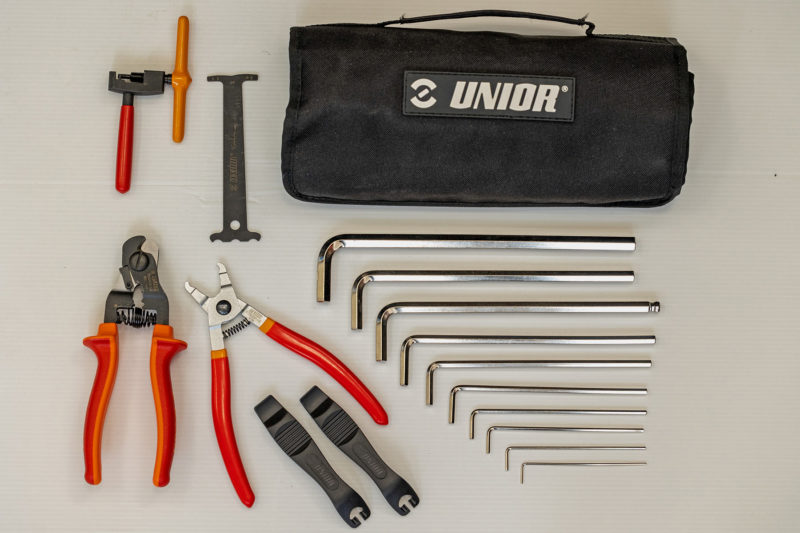 Unior Bike Tools add new bicycle repair toolkits, BMX Roll Set contents