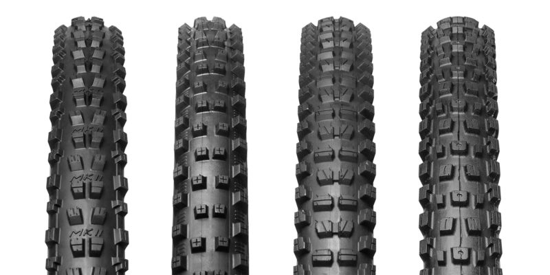 वी टायर ग्रेविटी माउंटेन बाइक टायर, नया 4-टायर लाइन-अप