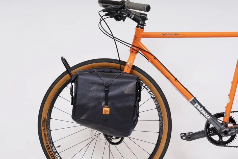 WOHO XTOURING Bikepacking UL Pannier on front rack