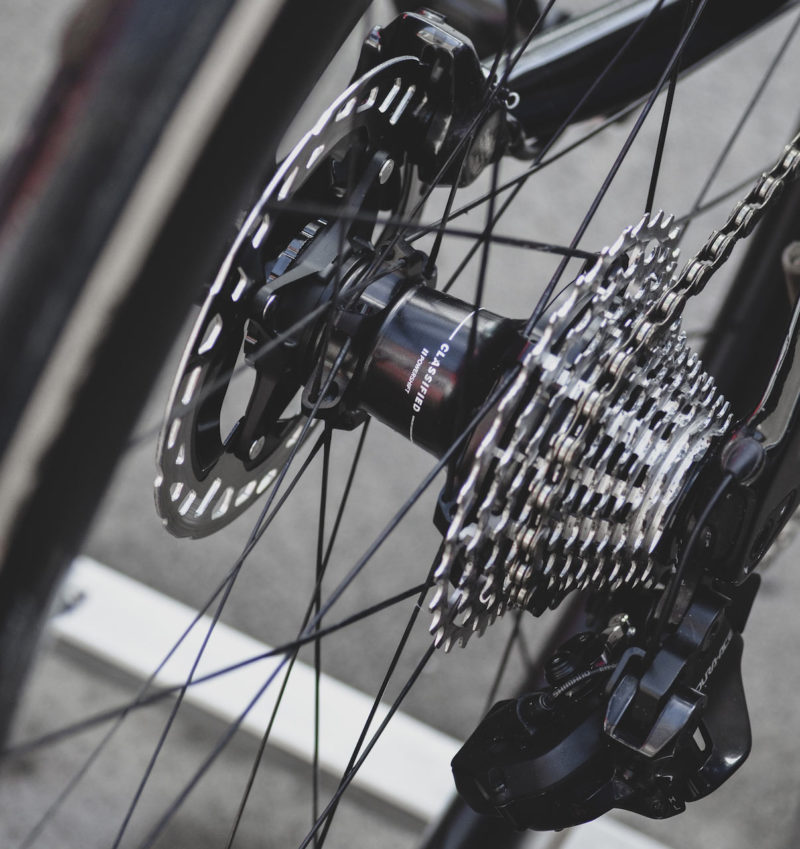 Campenaerts Races Classified’s Internally Geared Hub With 62-Tooth Chainring
