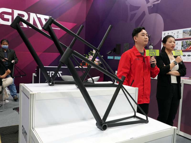 Grat 540g carbon frame from Taipei Show 2023