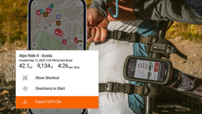 Now You Can Export GPX Files From ‘Ride With GPS’ Mobile App