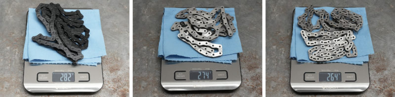 sram transmission mountain bike chains actual weights