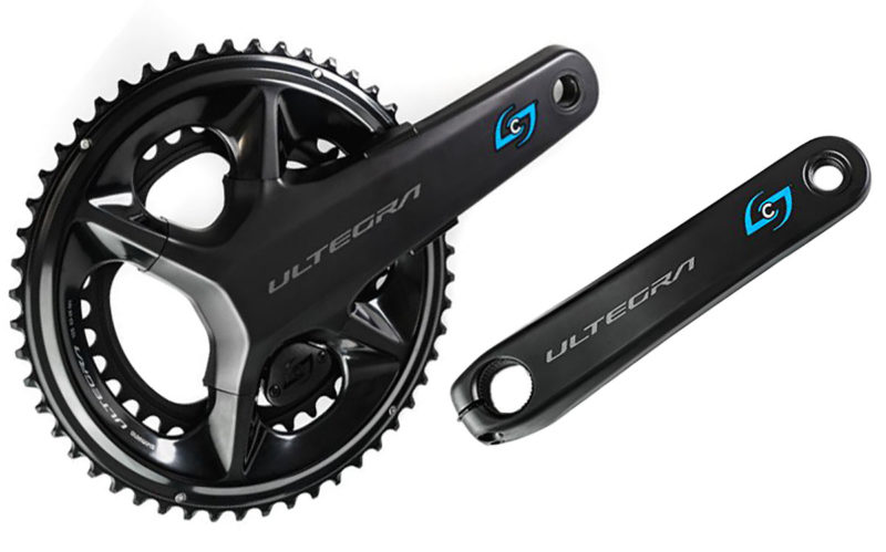 stages dual-sided power meter for shimano ultegra R8100 crankset