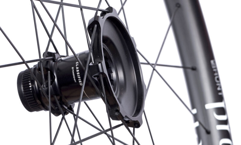 Classified x Hunt Proven Carbon Race XC mountain bike wheels, Powershift-ready rear hub