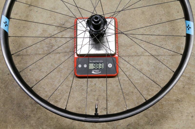 Forge+Bond 30 EM 29 Wheel actual weight rear