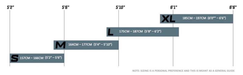 INTENSE Cycles 951 Series Gravel Bike sizing guidelines