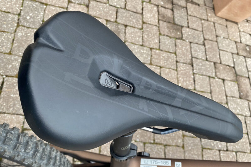 PRO MSU 1-3 eMTB off-road ebike saddle review, clean top