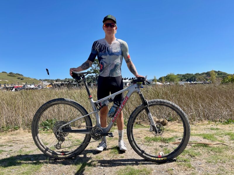 Pro Bike Check- Keegan Swensons Santa Cruz Blur with Prototype RockShox SID