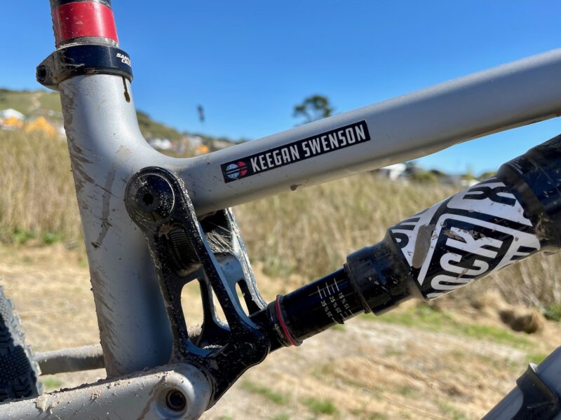 Pro Bike Check- Keegan Swensons Santa Cruz Blur with Prototype RockShox SID shock