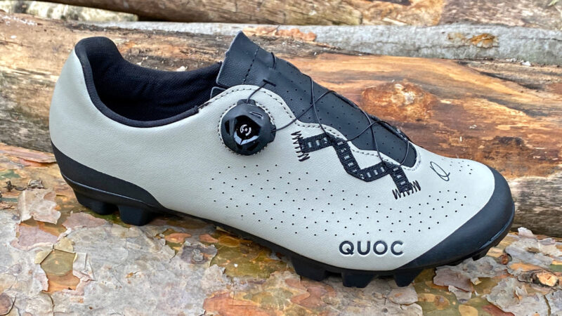 Quoc Escape Off-Road gravel & mountain bike shoes, angled