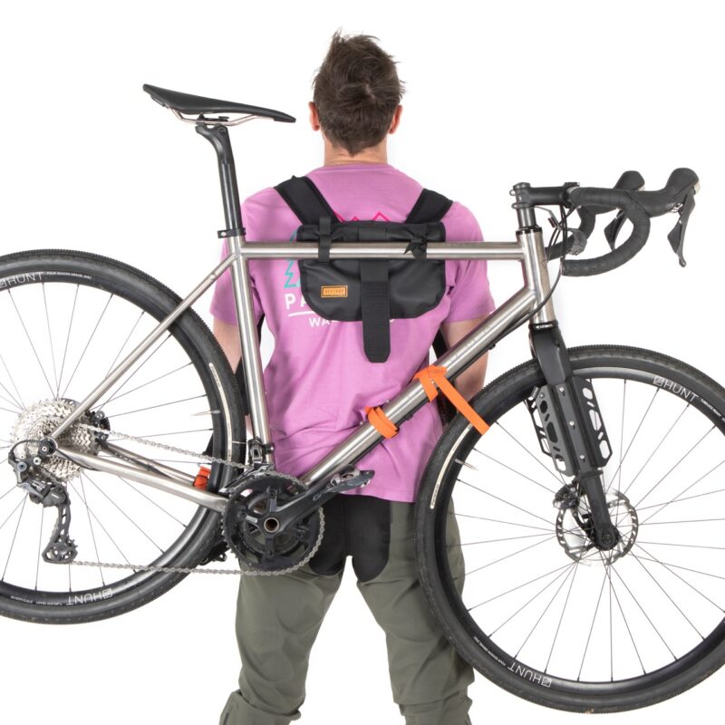 Restrap Hike-A-Bike Harness in use from behind