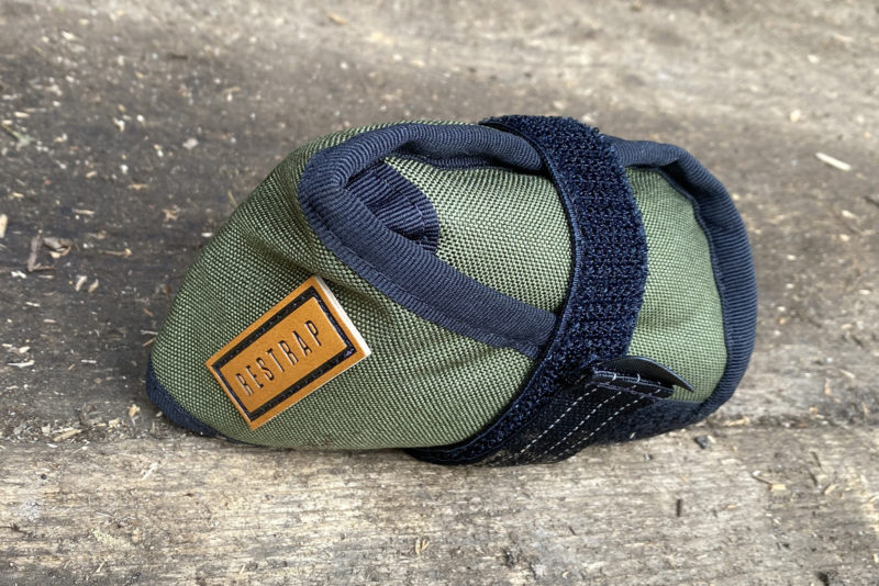 Restrap Tool Pouch small everyday saddlebag review, made-in-the-UK, packed
