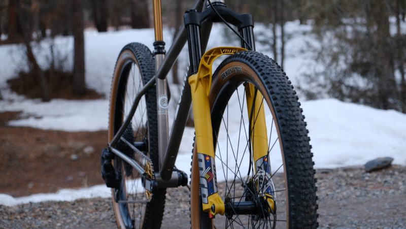 Sanitas Cycles Roots Classic hardtail MRP fork