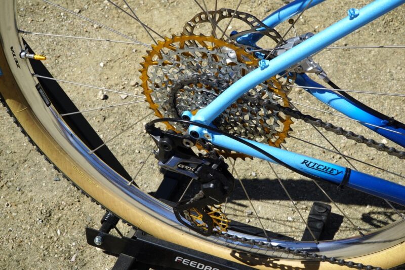Sea Otter Classic Custom 50th edition Ritchey Outback Rear cassette and derailleur