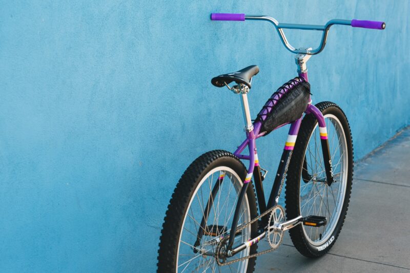 State Bicycles x Taco Bell Klunker back side