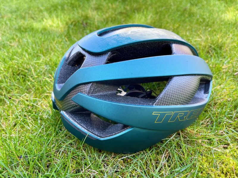 Trek Velocis Helmet side back side