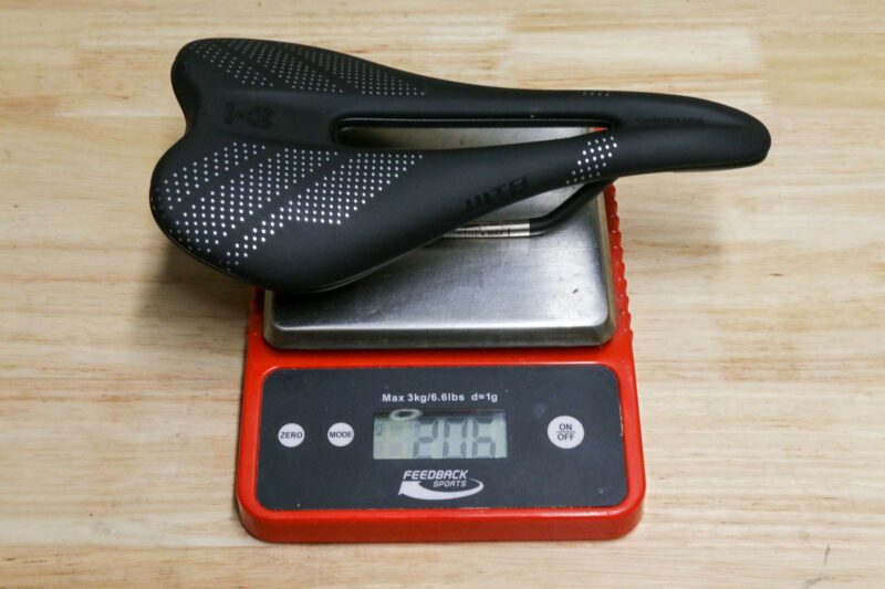 WTB Gravelier saddle titanium actual weight