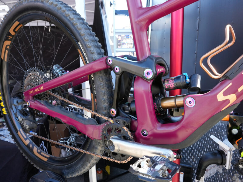 Better Bolts custom titanium bolt kits for mountain bikes