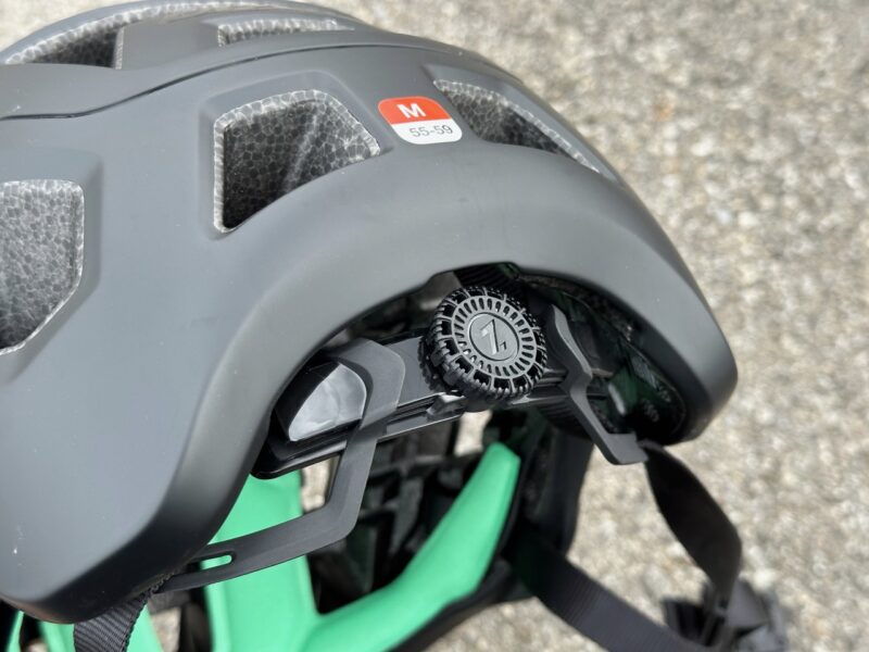 Lazer Coyote Kineticore helmet retention dial