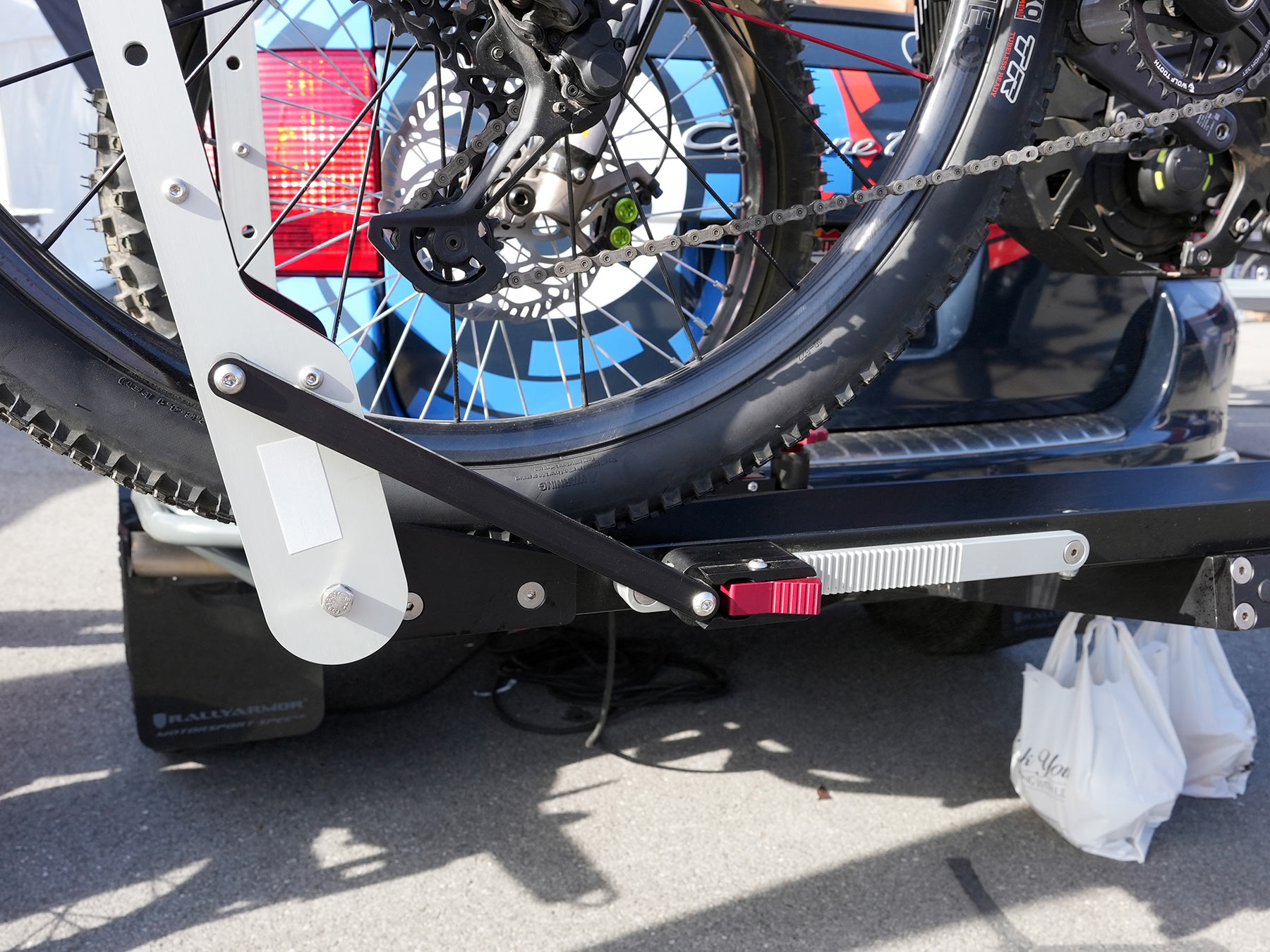 1-up stativer xd ekstremt kraftigt trækmonteret cykelstativ til tungere e-cykler