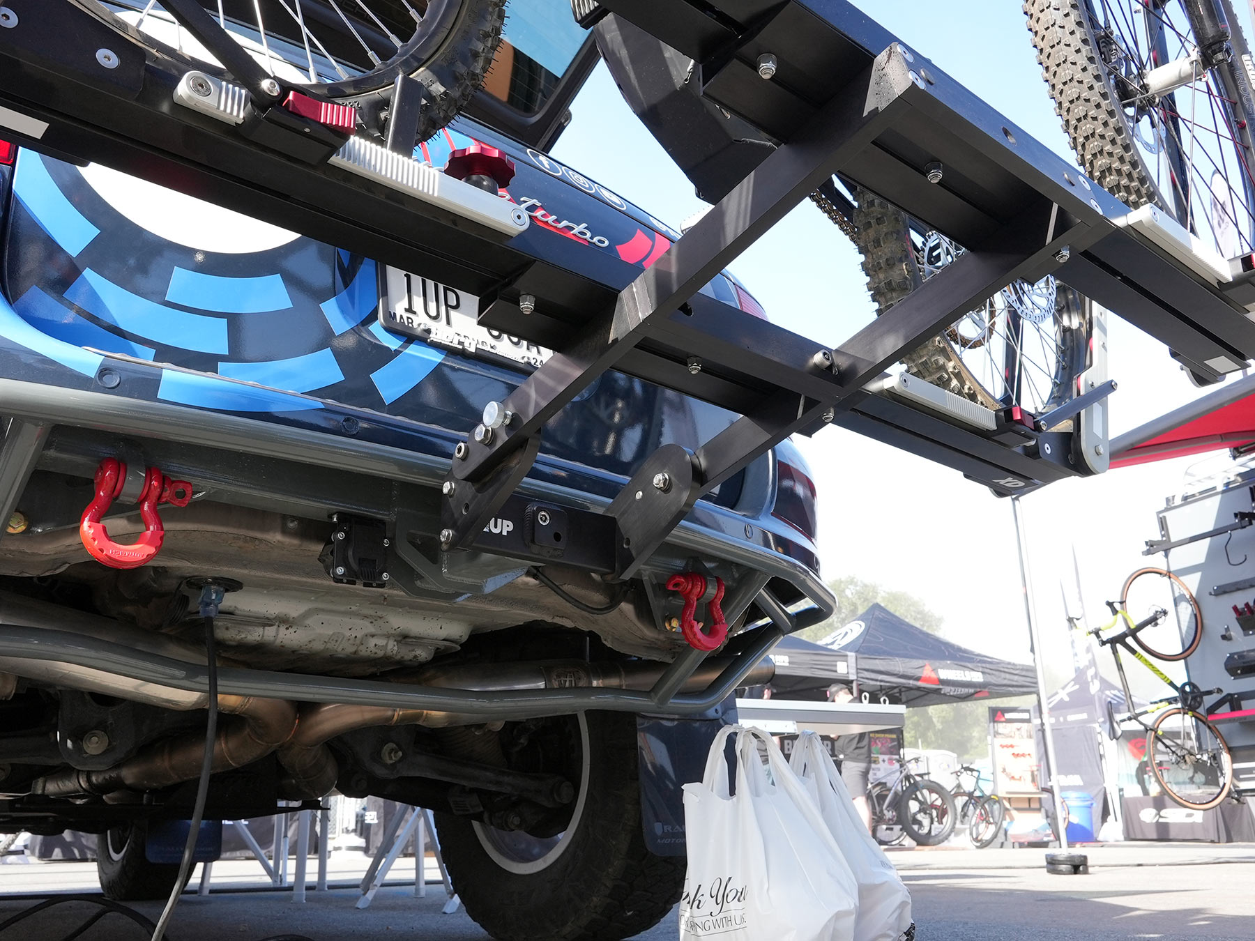 1up racks xd extreme duty heavy duty hitch mount 自行車架適用於較重的電動自行車