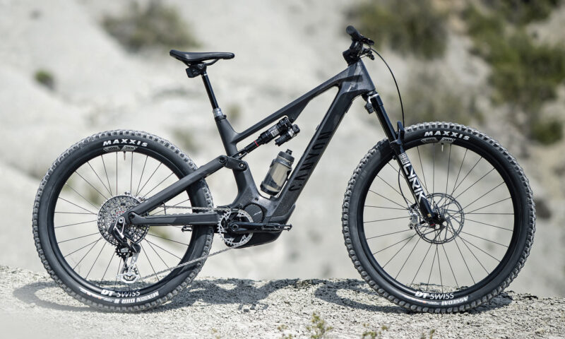 2023 Canyon Spectral:ON CFR LTD, all-mountain ebike upgraded eMTB