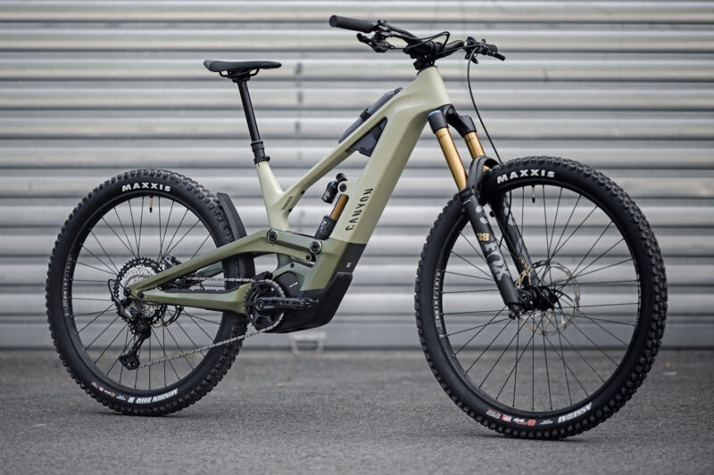 Canyon Torque:ON CF gravity freeride ebike, now in carbon