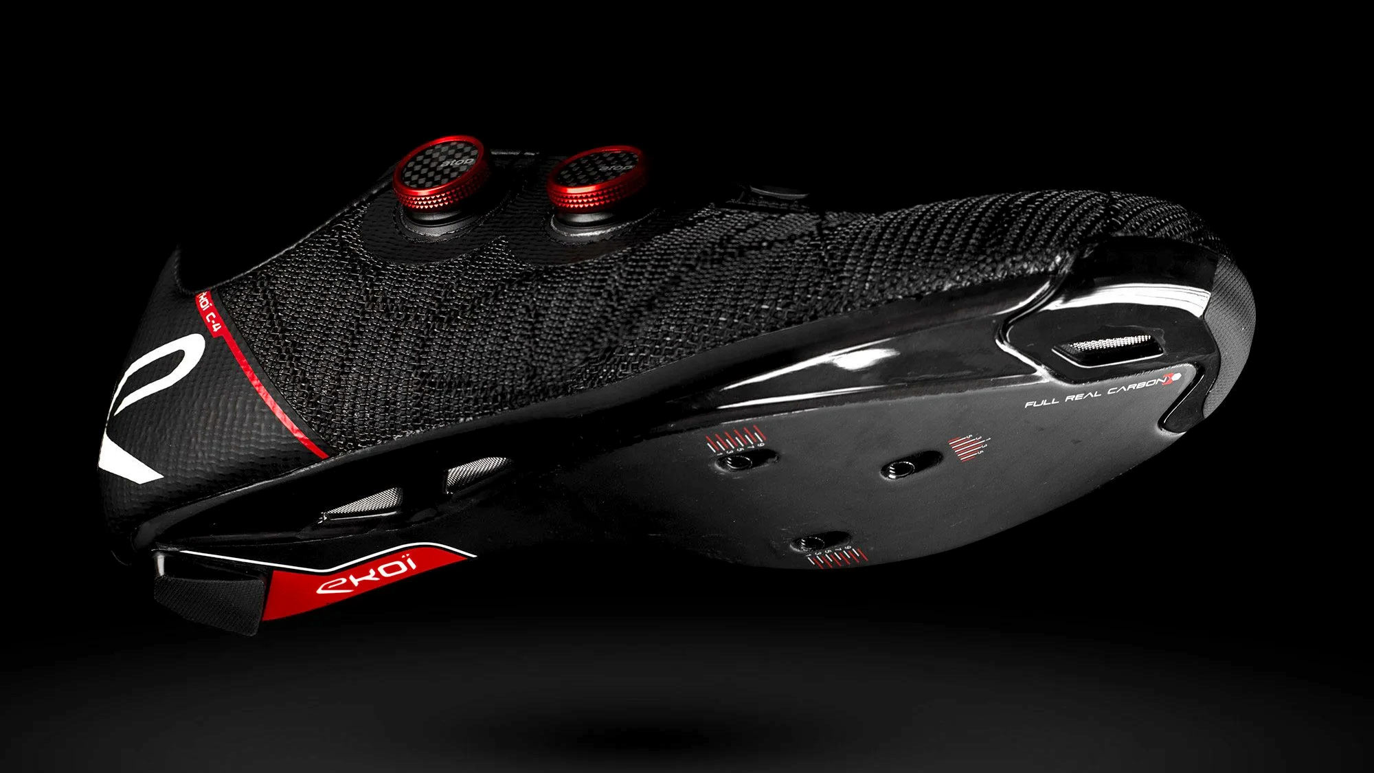 Ekoï C-4 Carbon & Mesh Road Shoes Stiffen Up Value - Bikerumor