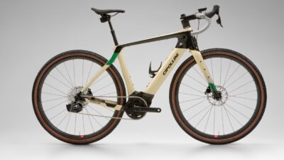 New Cipollini Fybra GX e-Gravel Bike Adds HiRide AR Suspension w/ 18mm of Travel