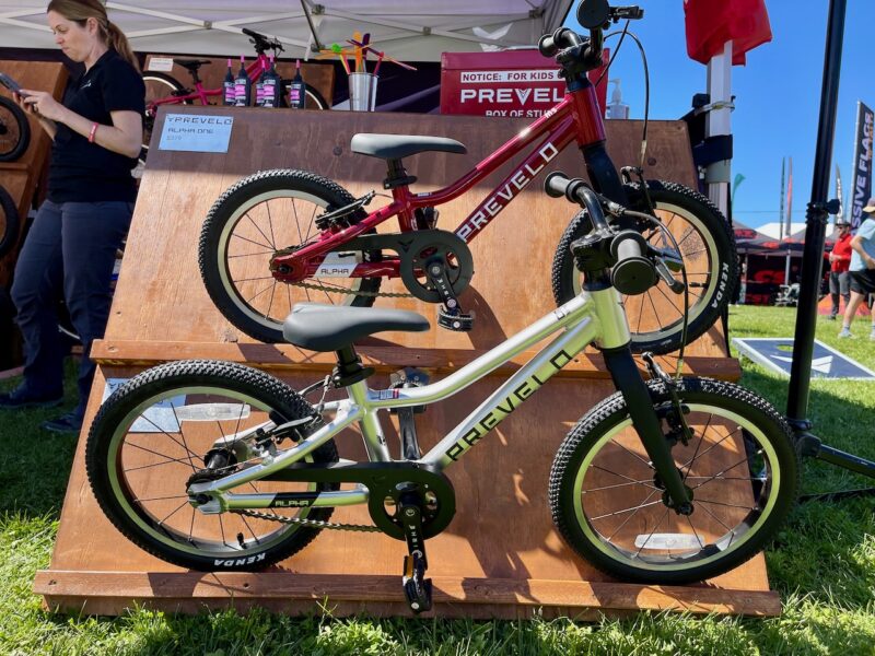 Prevelo Bikes Updated designs at sea otter classic Alpha two