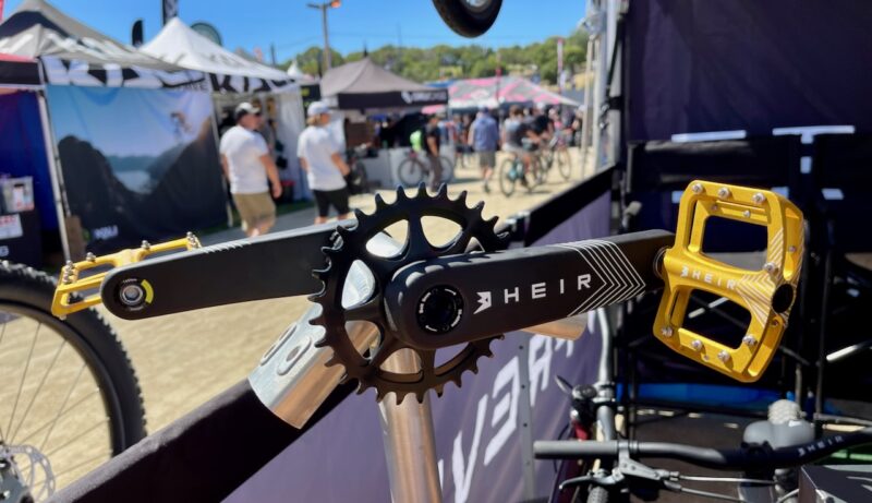 Prevelo Bikes Updated designs at sea otter classic carbon kids crank