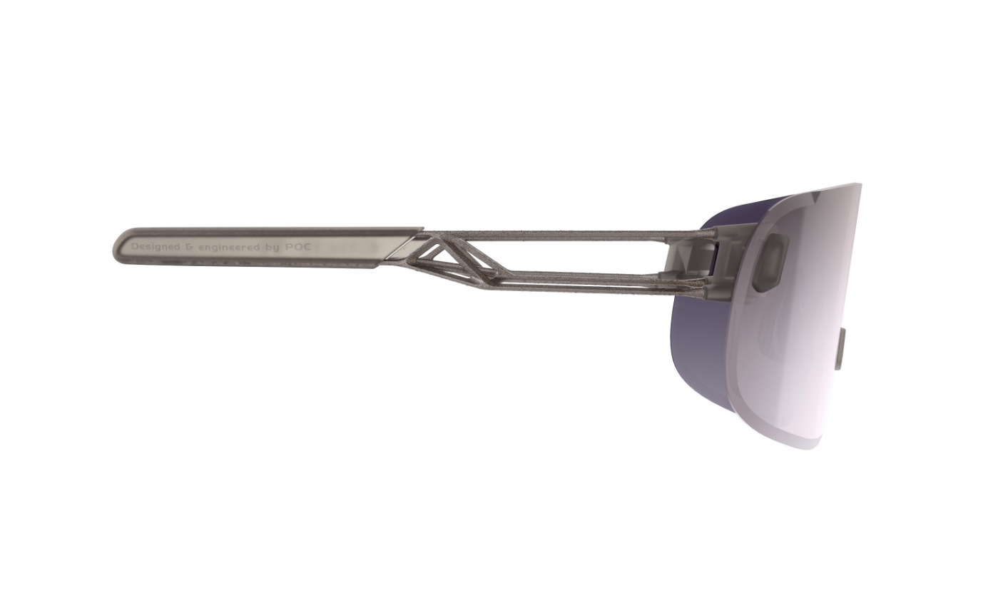 3D-printed Titanium Makes the POC Elicit Ti Sunglasses 1g Lighter