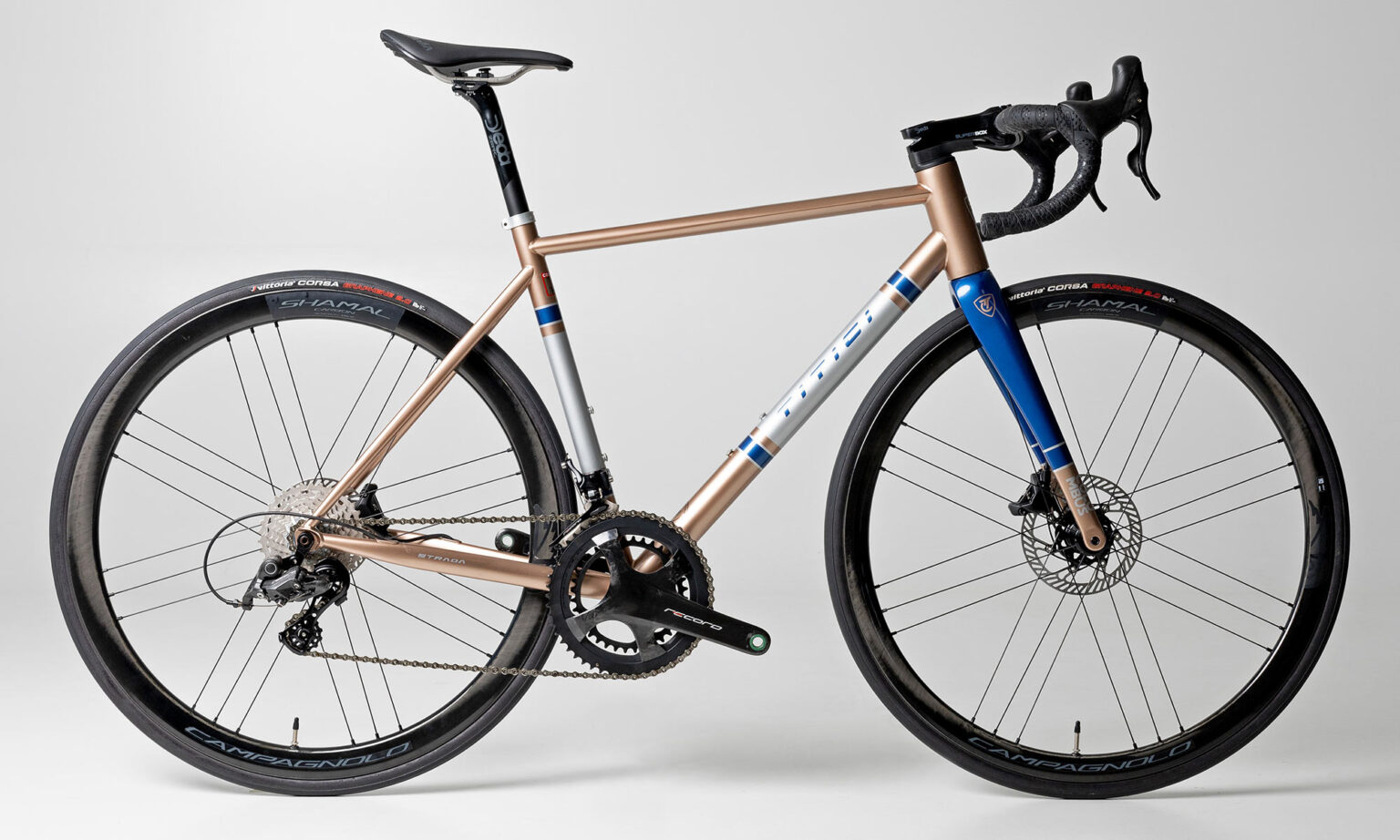 Titici Sessanta Steel Strada Road & Sterrato Gravel Bikes, Handmade in