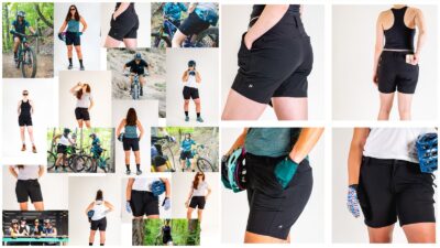 Take a Hot Lap & Try On Handup’s First Women’s Specific MTB Shorts