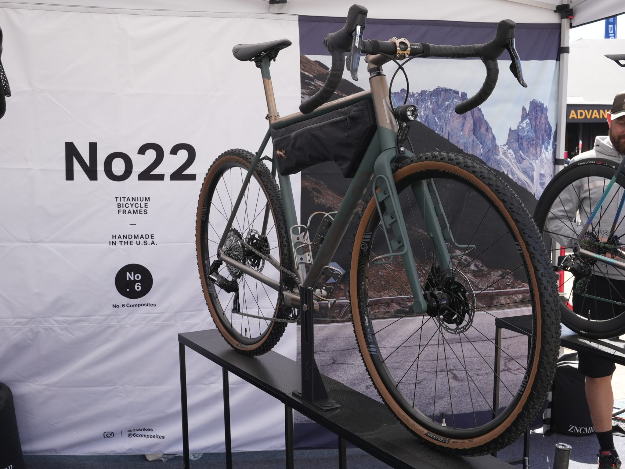 No. 22 turns track bike into SS gravel racer; Drifter Adventure is