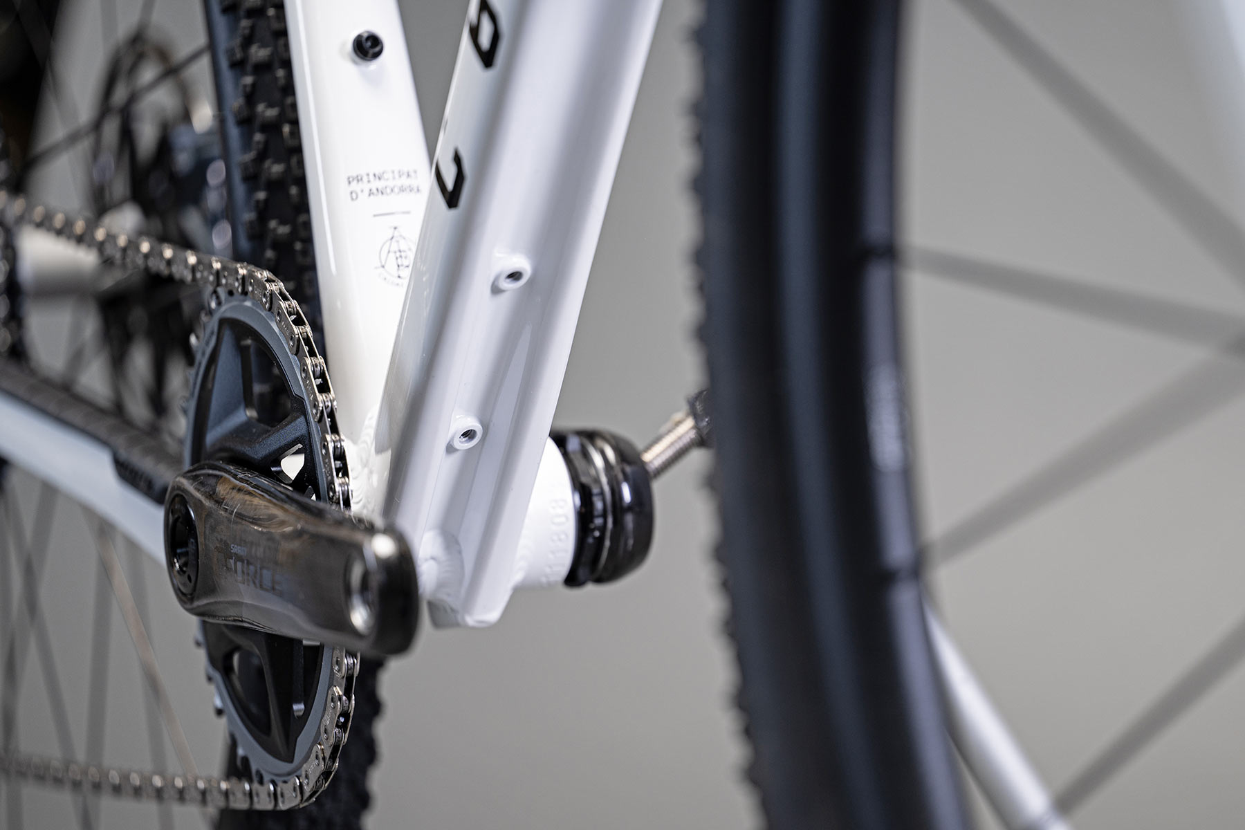 Commencal 365 aluminum do-it-all gravel bike, an affordable alloy everything bike, downtube shaping