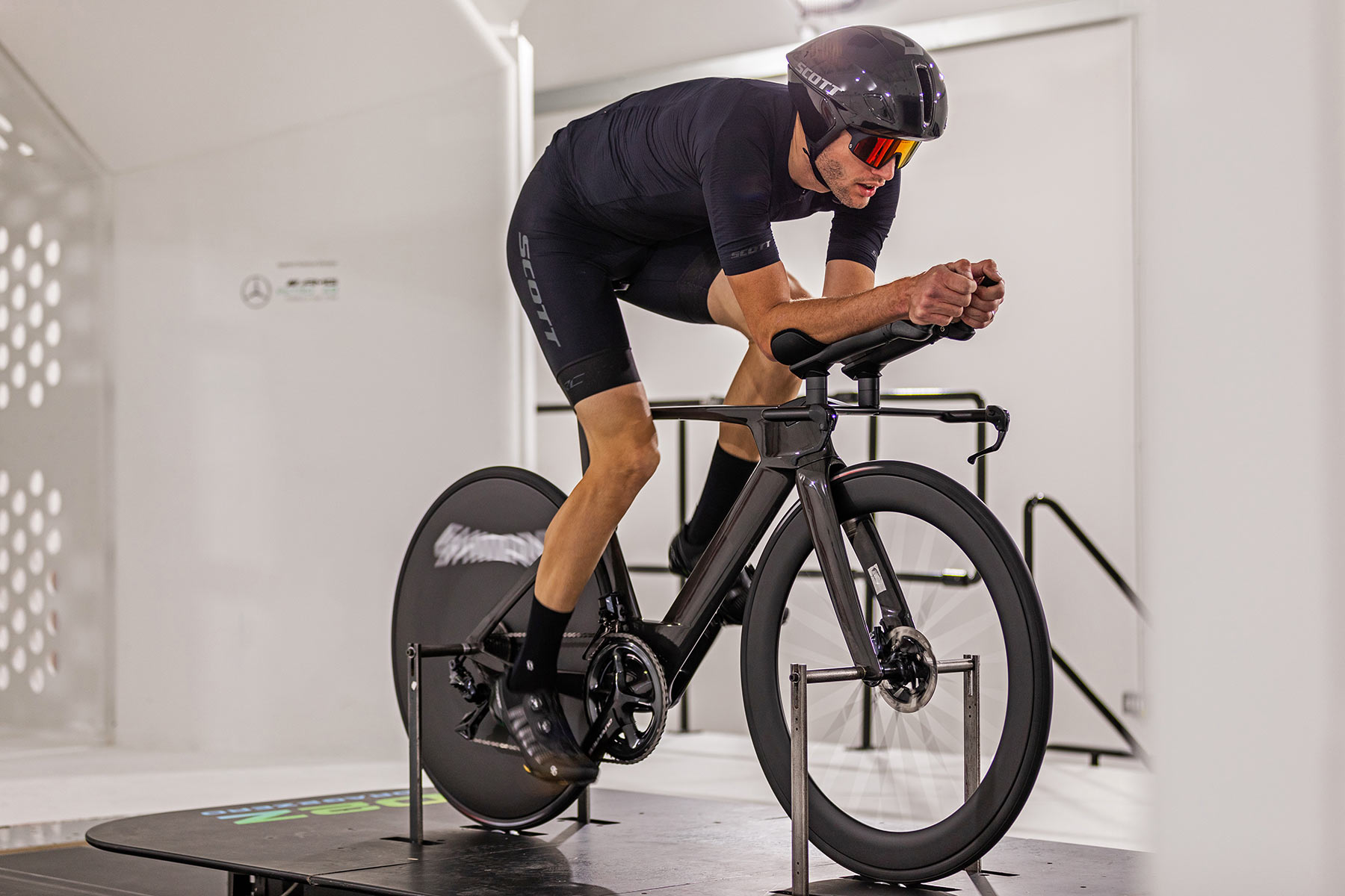 2023 Scott Plasma RC TT, 7th generation carbon aerodynamic time-trial bike road race bike, wind tunnel testing
