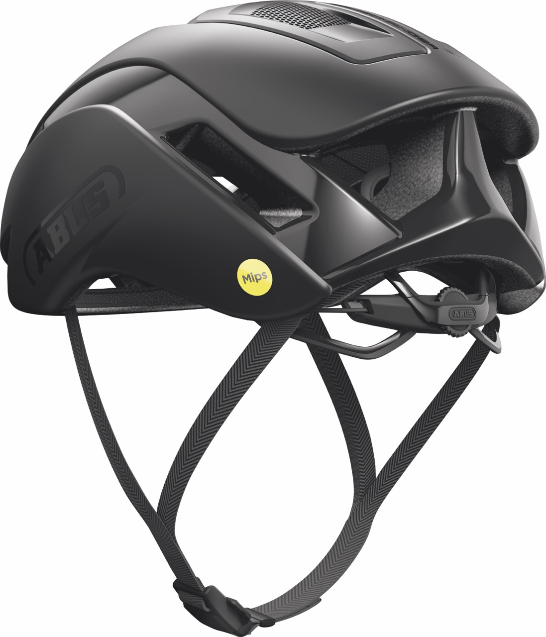 ABUS GameChanger shiny black aero helmet