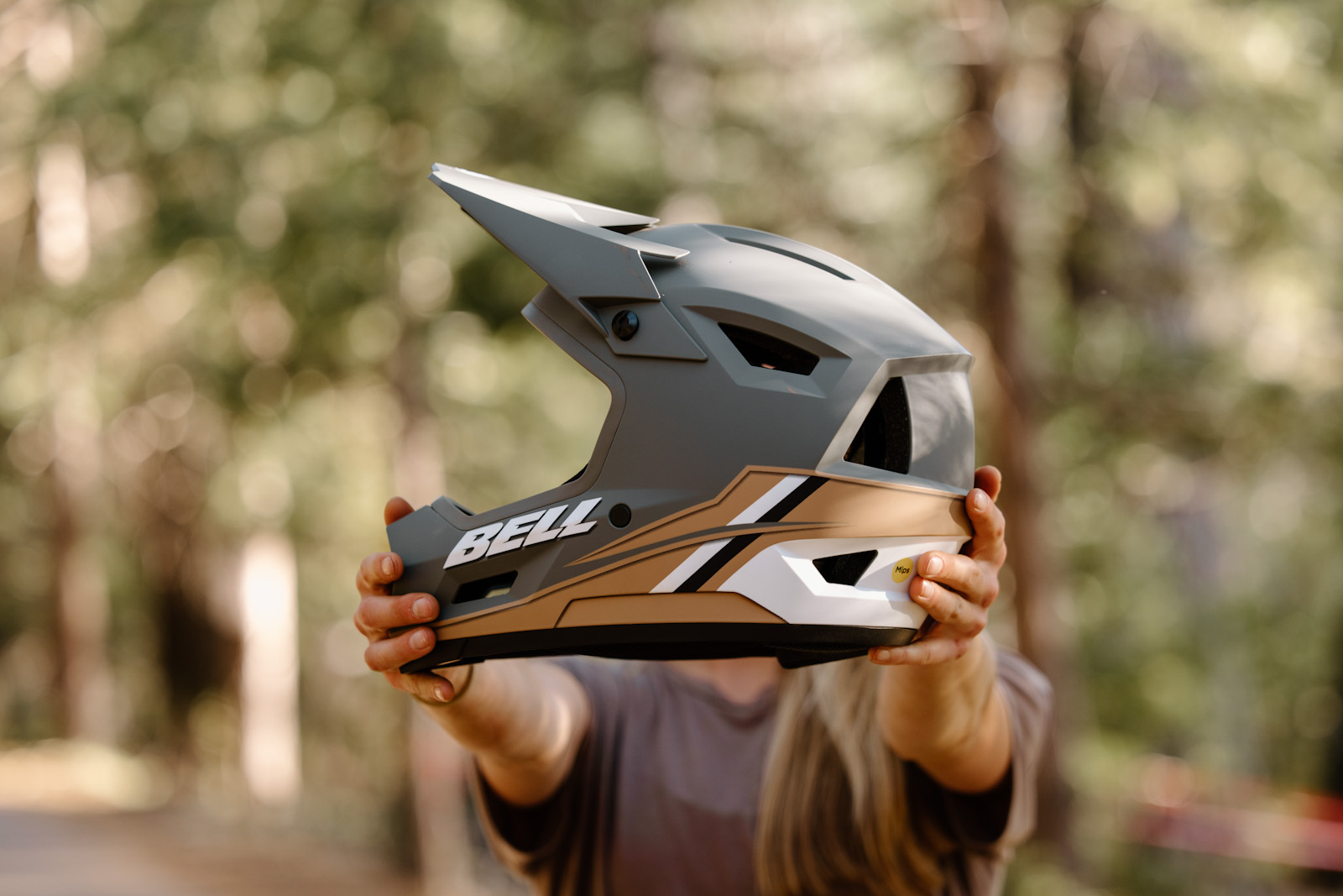 bell sanction full face mtb helmet