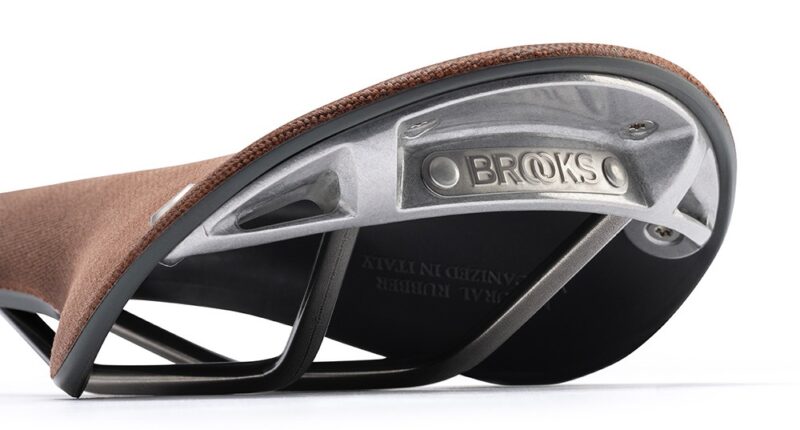 Brooks LE C17 MGR Saddle rear logo plate