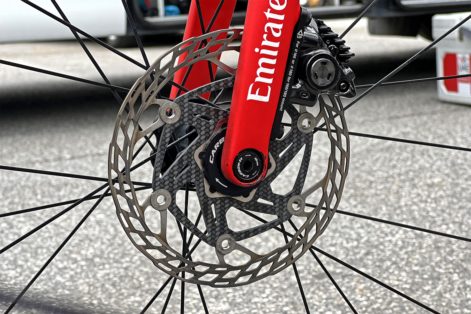 Carbon-Ti X-Rotor SteelCarbon 3 Ultralight Disc Brake Rotors Become Real for 6-bolt & Centerlock