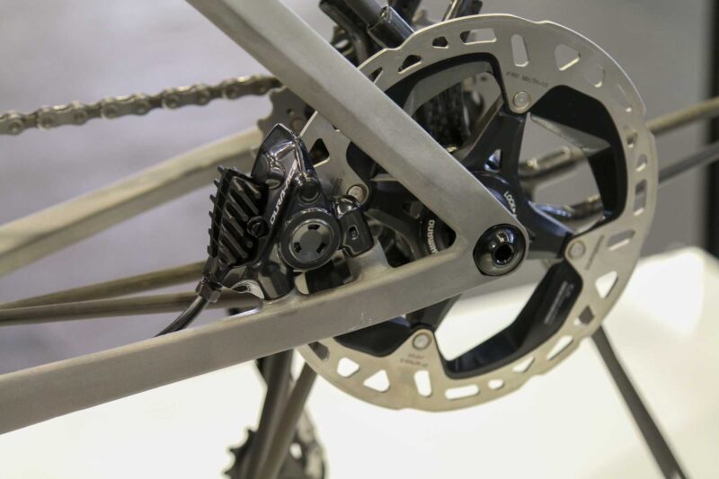 Pilot Seiren 3d printed titanium bike brake mount