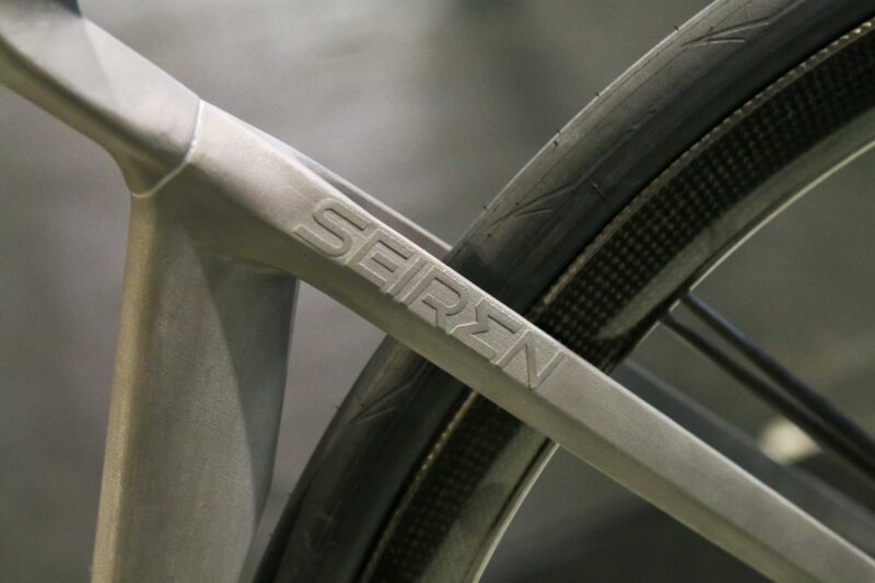 Pilot Seiren 3d printed titanium bike seat stay