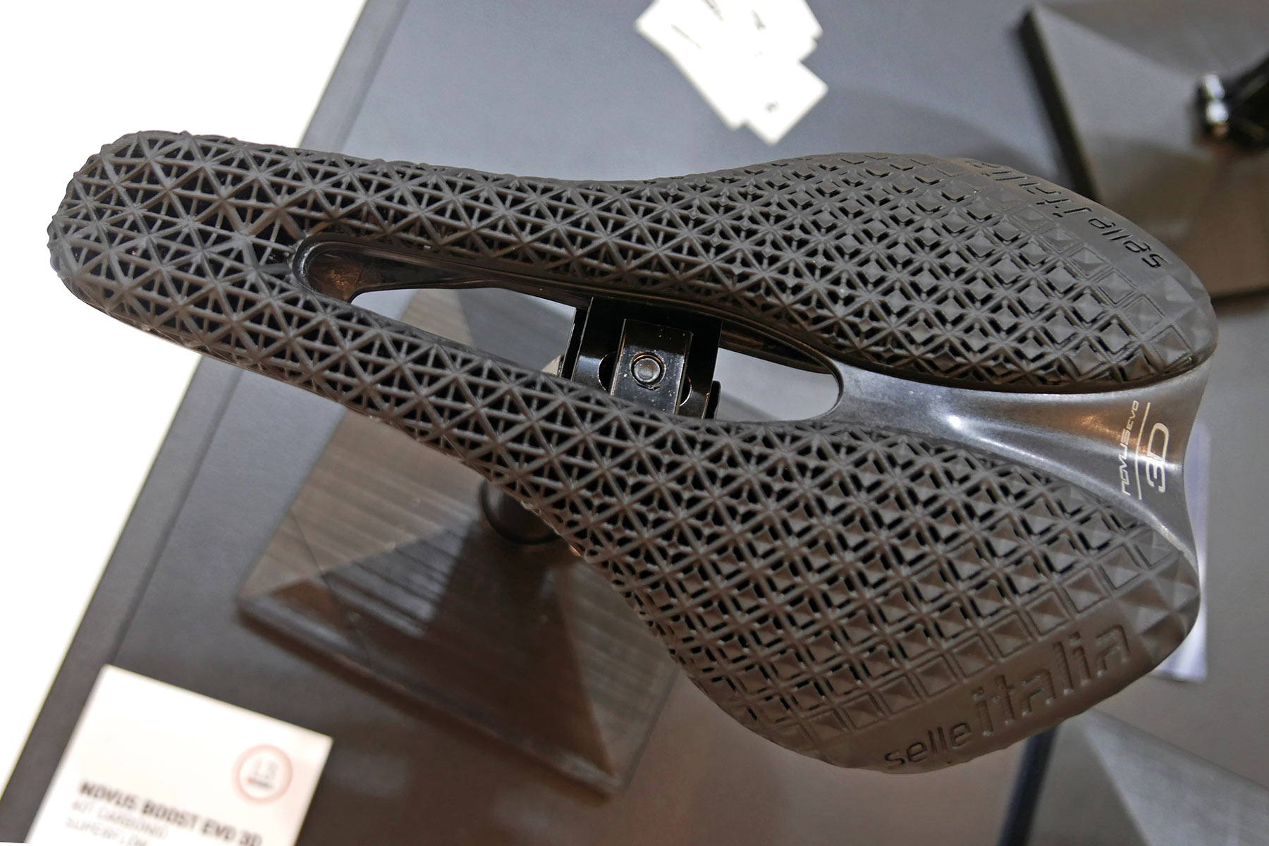 Selle Italia Novus Boost Evo 3D-printed endurance road saddle