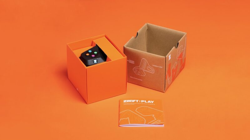 Zwift Play controllers packaging
