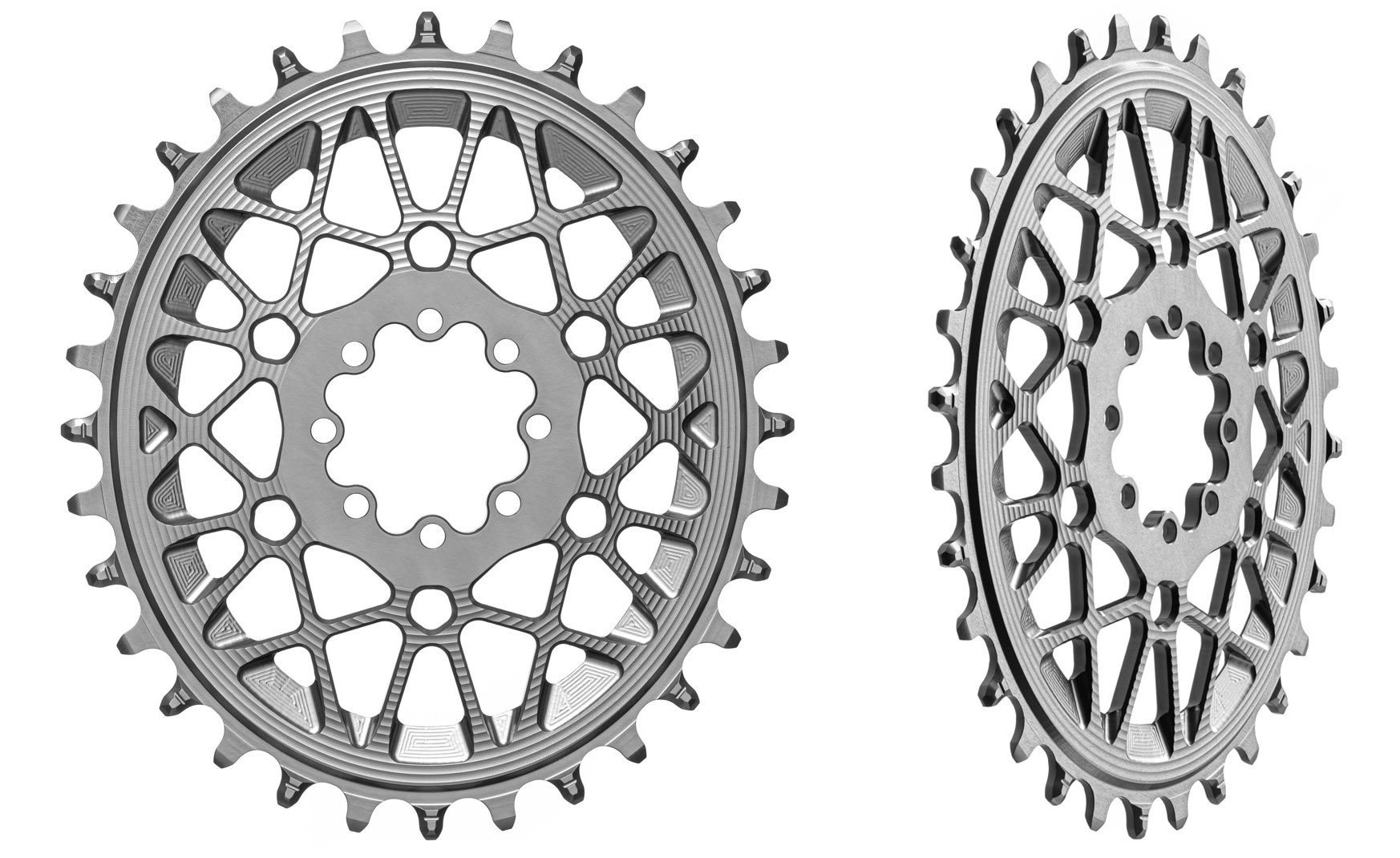 absoluteblack oval chainrings for sram transmission t-type flattop MTB chains