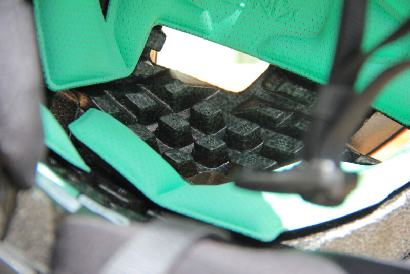 lazer cage kineticore eps blocks inside helmet